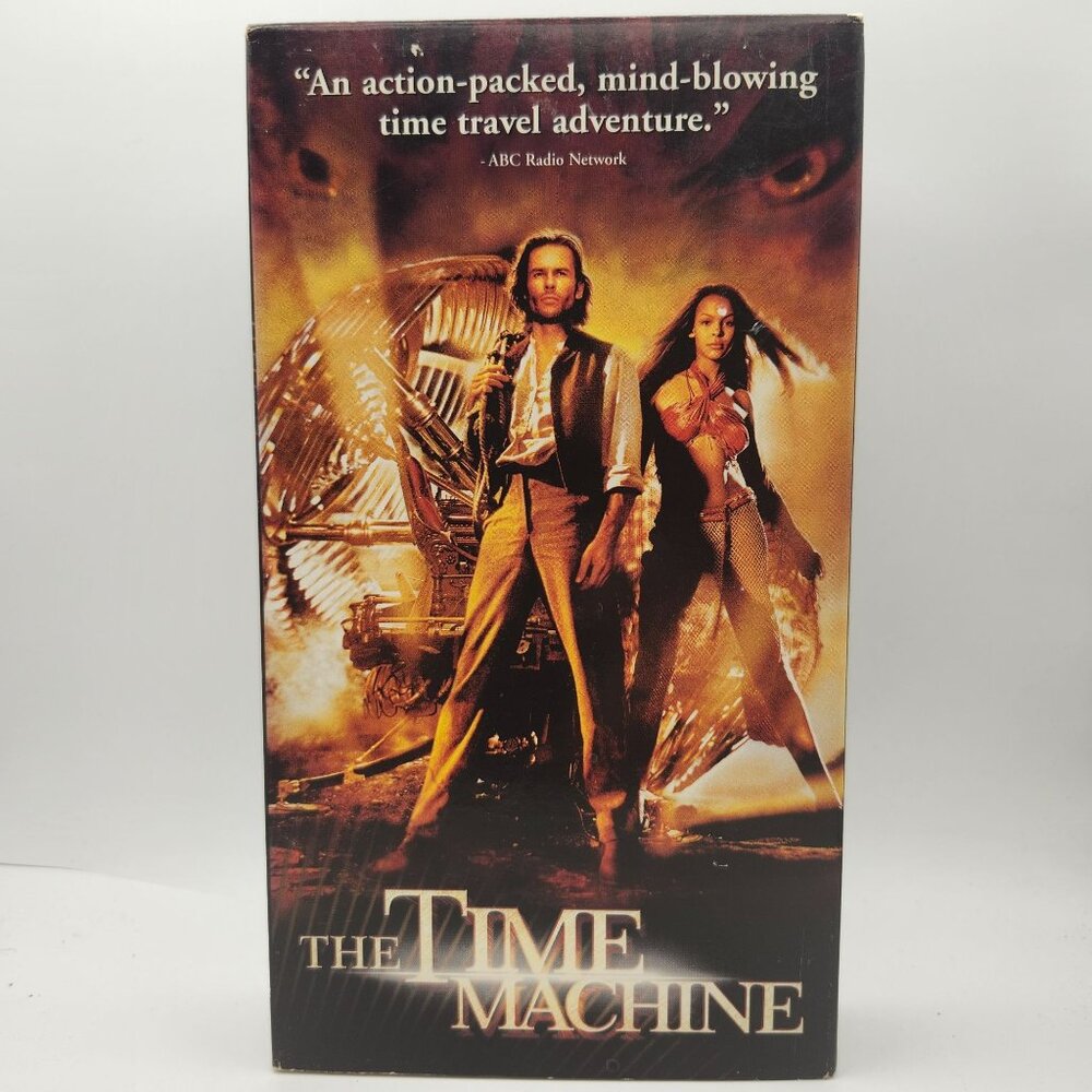 The Time Machine VHS 2002 DreamWorks Sci-Fi Guy Pearce Samantha Mumba